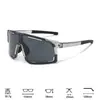Gafas de alpinismo, nuevas gafas deportivas de moda, gafas de ciclismo coloridas integradas, a prueba de viento para deportes al aire libre unisex