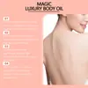 Aceite Hidratante de Temperatura Corporal Mes de Occidente Hidratación Diaria de la Piel Suave Sedoso Brillo Acuoso Aceite para Masaje Corporal