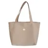 Bolso Casual de Lona Estilo Universitario para Mujer Gran Capacidad Bolso Escolar Bolso Tote para Viajar Estilo Japonés Combinable en Todas las Ocasiones Bolso de Hombro