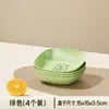 Plato de Dibujos Animados Lindo para Desechar Huesos con Alto Atractivo Estético, Plato Pequeño para Mesa de Comedor en Casa, Plato Duradero para Snacks, Plato para Frutas