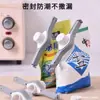 Clipe de vedação para bico de descarga selado clipe de vedação para temperos de cozinha alimentos conservação de alimentos clipe à prova de umidade lanche alimentos saco plástico clipe para leite em pó