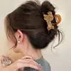 Nuevo clip de tiburón 2026 para otoño e invierno, pinza para el cabello de gran tamaño de alta gama para mujeres con cabello abundante, con diseño de lazo