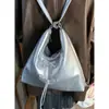 Fábrica de Guangzhou Mochila com Laço de Ballet para Mulheres Moda Tendência Estilo College Mochila Bolsa Tote de Grande Capacidade para Mulheres