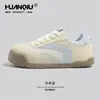 Zapatillas de entrenamiento alemanas para mujer 2026 nuevo modelo de verano, zapatillas blancas de malla transpirable, zapatos blancos casuales versátiles para estudiantes