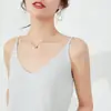 2026 Verano Nuevo Estilo Camisola de Mujer Tejido Holgado Cachemir Camisa Base Sin Mangas Ropa Exterior Top de Tirantes de Moda