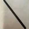 Placa de Fijación Conector de Barra Plana Larga Ajustable para Posición de Agujero DIY Hierro Plano Recubierto en Polvo Agujero Ovalado Soporte de Soporte Multiorificio 1.5 metros