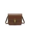 Bolso Tofu de Cuero de Alta Calidad Nuevo Bolso Cuadrado Pequeño de Moda Otoño e Invierno Hombro Cruzado Celebridad de Internet Combinable Gran Capacidad Bolso de Mujer