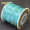Cuerda Tejida a Mano de 2.5 mm Bedlin Resistente al Desgaste Patrón de Dragón Cuerda para Lanyard de Cera de Abeja Esmeralda DIY Cable
