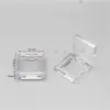 [en stock] Caja Cuadrada Transparente Monocromática para Sombras de Ojos Caja Vacía de Repuesto para Sombras de Ojos Caja Vacía de Prueba de Muestras