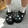Zuecos de Dibujos Animados de Moda Estrella de Mar Concha Cadena Juego Hebilla de Zapato Nuevo Versátil Trendy Ins Hebilla de Zapato Más Vendida