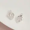 [Concha] Série Oceano Pingente de Diamante Pingente Feito à Mão DIY Colar Pulseira Corrente de Celular Acessórios de Joias