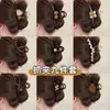 Novo Prendedor de Cabelo Versátil com Laço para Mulheres 2026, Estilo Coreano de Alta Qualidade, Pinça Grande para Volume de Cabelo, Acessório de Cabelo, Presilha de Tubarão para a Parte de Trás da Cabeça