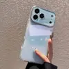 Funda de teléfono con purpurina y diamantes incrustados al por mayor, adecuada para iPhone 16PM/17/15plus, funda de teléfono de resina electrochapada de lujo ligero