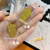 Adesivos de Celular de Ouro Puro: Princesa, Que Você Fique Rica, A Boa Sorte Vem em Ondas, A Riqueza Vem em Ondas, Adesivos Dourados como Presentes