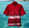 Nueva Camisa 3D para Hombre Transfronteriza Serie Estación Independiente Impresión Digital 3D Camisa Hawaiana Fabricante de Origen