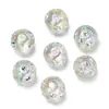 Nuevo Producto Aprox. 16 mm Acrílico Color UV Recubierto Strass Redondo Cuentas para Collar Pulsera Cadena de Teléfono Hecho a Mano