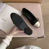 Zapatos Planos para Mujer Estilo Retro 2026 con Moño y Bloques de Color, Zapatos de Ballet Planos sin Cordones de Punta Redonda, Mocasines