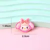 Acessórios de Resina Brilhantes Texturizados Desenho Animado DIY Acessórios para Joias Meimeiti Grampo de Cabelo Filhote de Cachorro Furo de Copo D'água Patch para Sapato