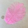 Accesorios de plumas de avestruz de varilla fina de 20 a 25 cm, accesorios para prendas de vestir, accesorios de plumas naturales, coloridos