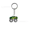 En stock Llavero de Carreras de Camiones Especial Transfronterizo para Colgante de Coche Colgante de Bolsa Llavero Pequeño Regalo