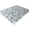 Alfombra de picnic de borlas de moda, manta para acampar al aire libre, mantel de picnic, portátil y plegable, para salidas y excursiones de primavera, tapete para el suelo del césped