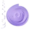 Decoraciones Colgantes de Macarrón Fresco Doble Espiral Suministros para Fiesta de Cumpleaños Decoraciones Colgantes de Arte Latte Espiral Decoraciones Colgantes de Fondo para Boda y Festividades