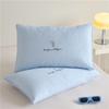 Almohada Ancha Baja de Fibra de Soja Auténtica Clase A Li Guanqi, Almohada Doméstica 100% Algodón para Niños, Estudiantes y Adultos, Núcleo de Almohada para Protección del Cuello