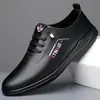 Zapatos de Piel Suave para Hombre Zapatos Casuales de Negocios para Hombre con Suela Suave