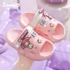 Novas Chinelos Infantis Sanrio para o Verão, Chinelos Deslizantes Antiderrapantes My Melody para Meninas, para Uso Doméstico Interno, Transfronteiriço