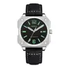 Reloj Cuadrado Personalizado Orsga para Hombre Nicho Calendario Fresco Fabricante Transmisión en Vivo Exportación Transfronteriza Reloj de Pulsera de Cuarzo para Hombre