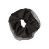 Scrunchie de Cetim com Borda de Strass de Alta Qualidade, Novo Elástico de Cabelo Estiloso, Faixa de Cabelo Grande de Alta Qualidade