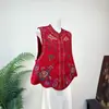 Chaleco jacquard bordado de sauce y mariposa estilo chino ZhilieNew con un diseño único, nuevo modelo de otoño 26, chaleco con borde de pétalos