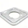 Estufa de Gas Papel de Aluminio Almohadilla a Prueba de Aceite Pegatina Protectora Engrosada Cubierta Redonda para Estufa de Cocina Anillo Cuadrado de Papel de Aluminio Papel de Aluminio Estufa