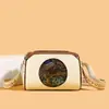 Bolso de Mujer con Textura de Cuero Suave, Bolso Boston Almohada de Moda, Bolso de Hombro Único Versátil Ancho Retro, Bolso Cruzado para Mujer