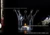 Crown Design Europeu Castiçal de Cristal Romântico Luxo Presente de Aniversário Ornamentos de Presente de Casamento