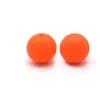 Cuentas de silicona 12MM cuentas redondas molares mordedor masticable cuentas redondas sueltas de silicona collar DIY accesorios de joyería