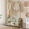 Prateleira Multifuncional Espessa de Chão para Armazenamento de Roupas e Chapéus para Uso Doméstico em Quarto ou Varanda, Varal Móvel com Forte Capacidade de Carga