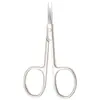 Tijeras de Belleza de Acero Inoxidable Transfronterizas, Tijeras Engrosadas para Recortar Cejas, Tijeras Puntiagudas para Doble Párpado, Tijeras para Pestañas, Tijeras de Belleza para Barba y Vello Nasal