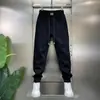 Pantalones Casuales Ajustados de Moda Versátiles para Primavera/Otoño 2025 Moda Tendencia Casual Elástico Simple