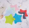 Estrella de Cinco Puntas Más Vendida del Fabricante Fregadero de Cocina Desagüe de Inodoro Antiempaquetamiento Filtro de Baño Estrella de Mar Silicona