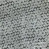 Tela de encaje a cuadros con rayas doradas del fabricante, Tela de encaje hueca transparente para faldas y camisas