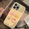 Pintura al Óleo Fruta Manzana 18 Funda para Teléfono Móvil 17 Verano Graffiti Tridimensional Iphone15Promax Adecuado para 14 Fundas Suaves 11