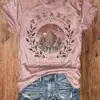 Camiseta con Patrón Velaris para Mujer de Aliexpress Transfronteriza, Poliéster 60%, Spandex 5%, Rayón 3