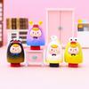 Tiktok Mais Vendido Boca de Salsicha Caixa Surpresa Imagem de Desenho Animado Figura Divertida de Resina Boneca Surpresa de Presente para Amigos Atacado