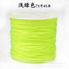 Venta directa de fábrica No. 72 0.8 línea de jade cuerda trenzada diy cuerda trenzada a mano joyería pulsera colgante de borla cordón venta al por mayor