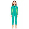 Roupa de Mergulho Infantil 2,5mm Equipamento para Esportes ao Ar Livre, Natação com Flutuabilidade, Fato de Banho à Prova de Frio e Quente para Freediving de Estudantes