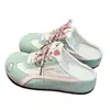 Tênis de Treino Alemão de Solado Grosso de Nicho para Mulheres, Novo Estilo Primavera/Verão 2026, Tênis Slip-On Versáteis de Solado Plano