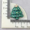 Accesorios para Funda de Teléfono Móvil de Alce Accesorios para el Cabello DIY Accesorios de Navidad Muñeco de Nieve Árbol de Navidad Pegamento de Crema DIY Accesorios para Tocados de Resina