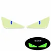 Pegatinas Luminosas 3D Ojo de Diablo para Motocicleta Calcomanías Ojo de Gato Adecuadas para Suzuki Uy125