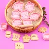 Forma de Biscoito Série Cachorro Curry Molde de Cachorro Desenho Animado 3D Cachorro Fofo Simulado Biscoito Impresso DIY